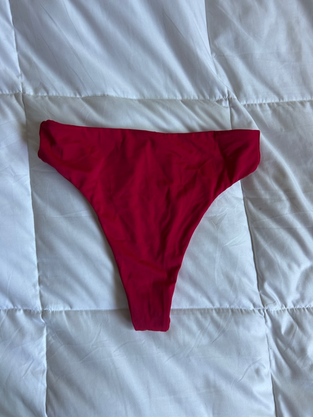 AEXAE. Red bikini bottom in Small